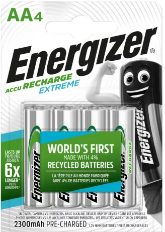 Energizer Recharge Extreme AA (4 pack)