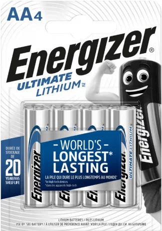 Energizer Ultimate Lithium AA (4 pack)
